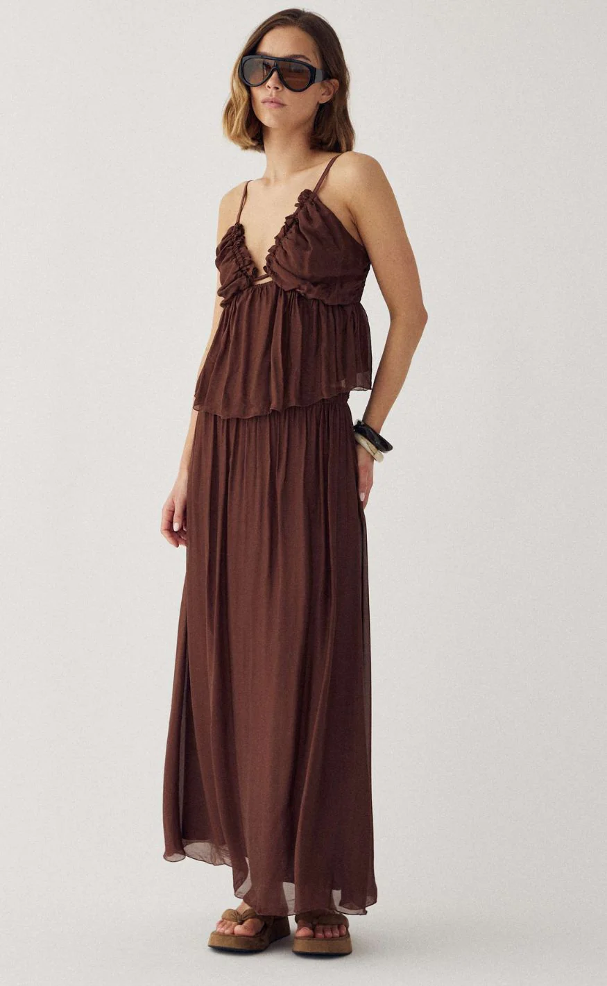 Noella Top - Moira - Chocolate - Image 6