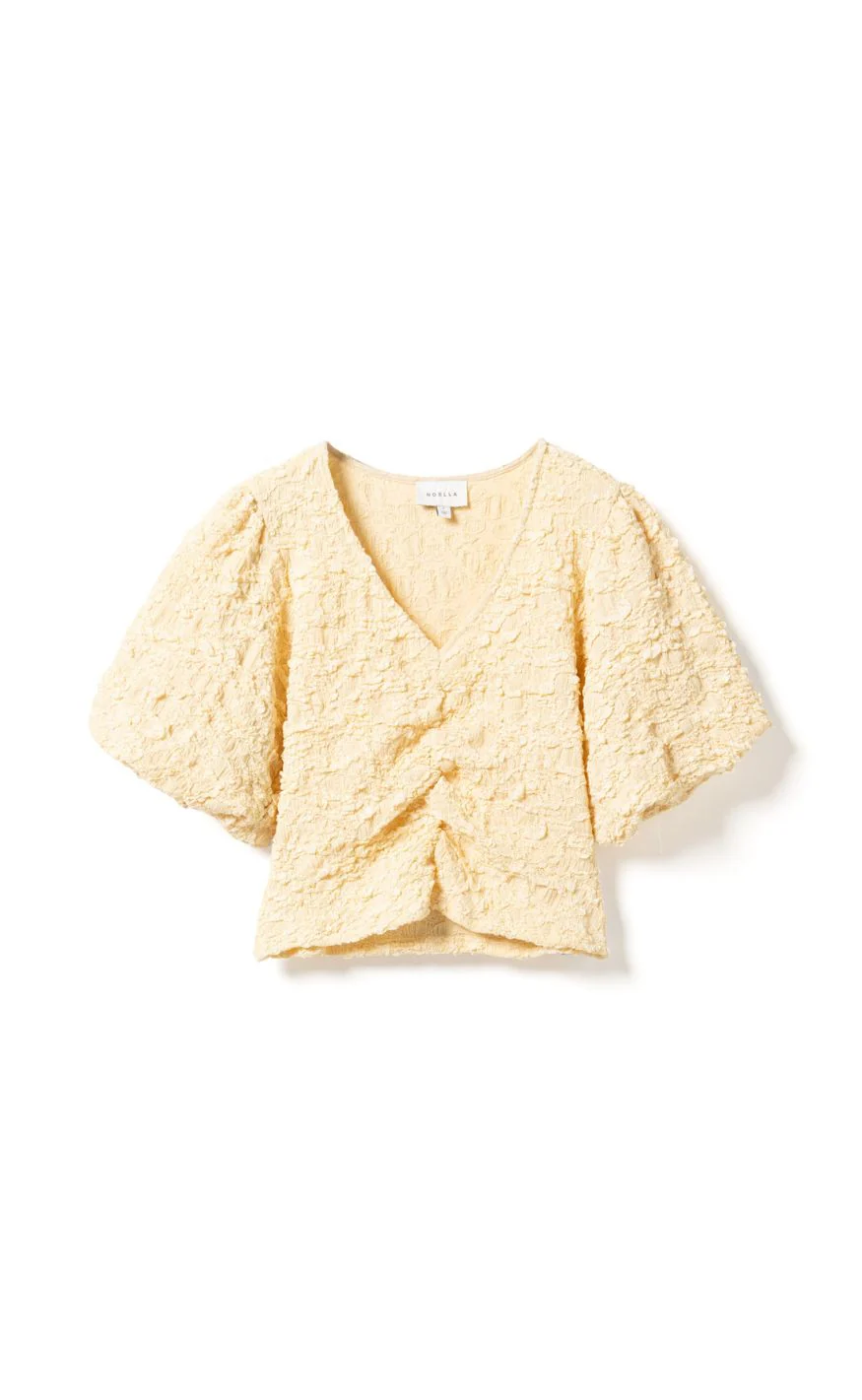 Noella Top - Mykah - Butter Yellow - Image 2