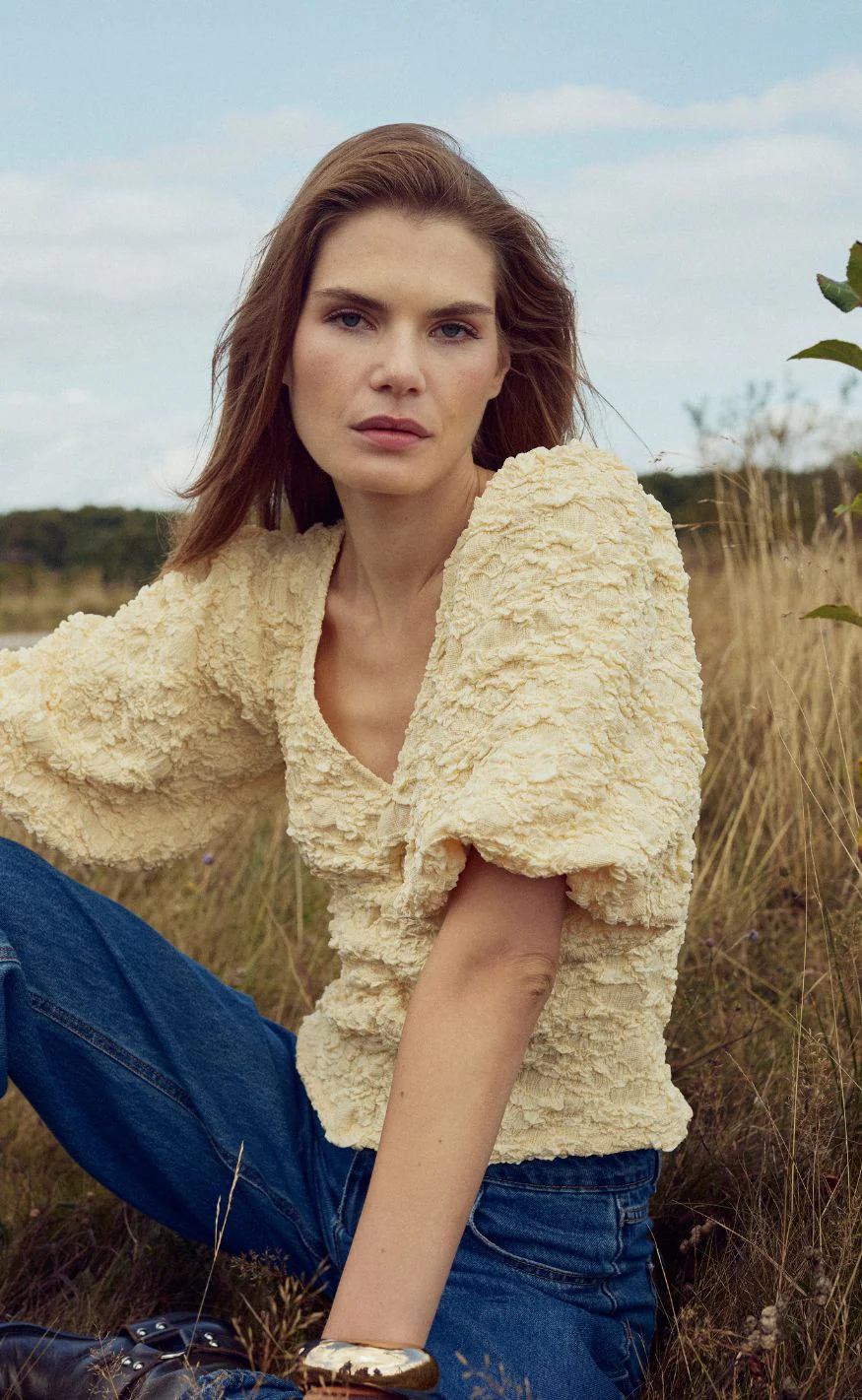 Noella Top - Mykah - Butter Yellow - Image 4