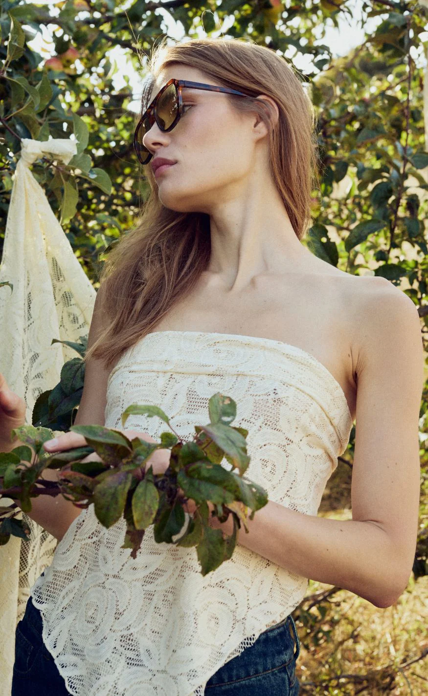 Noella Tørklæde - Mildred - Offwhite - Image 3