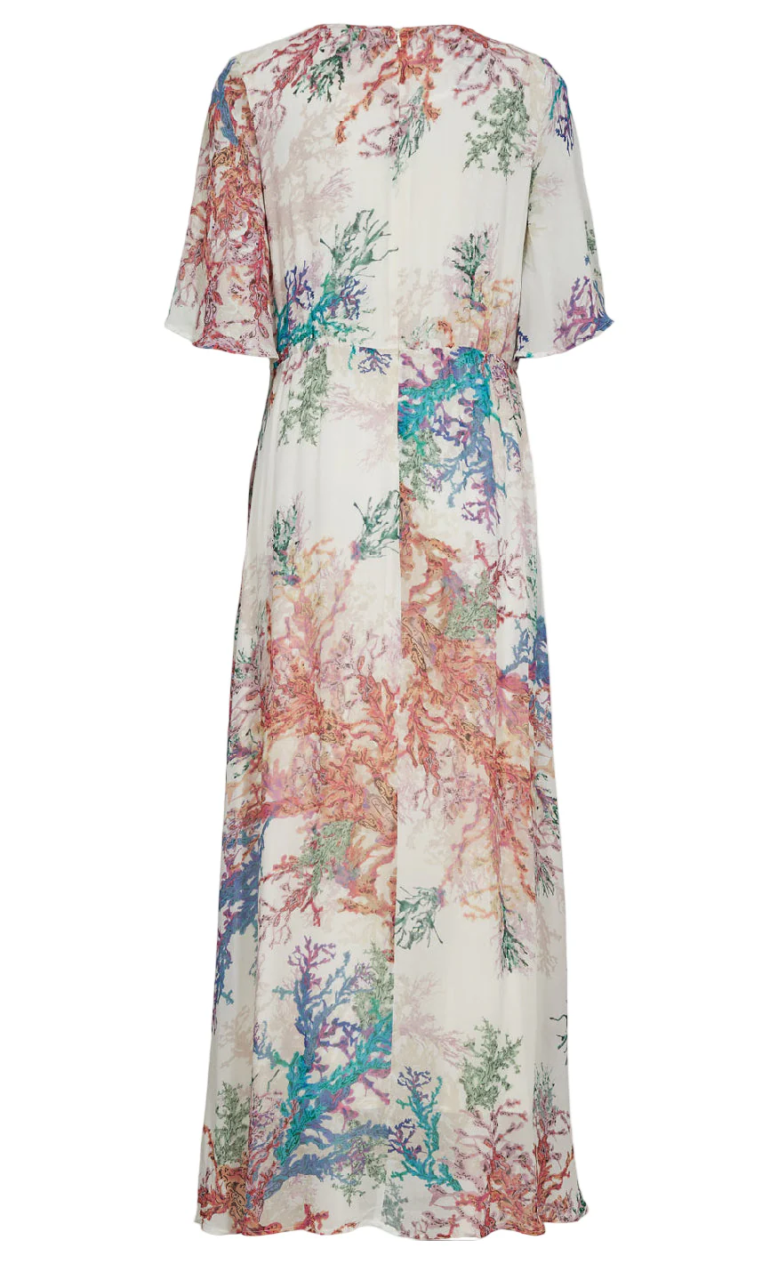 Nümph Kjole - Coral - Cloud Dancer - Image 2