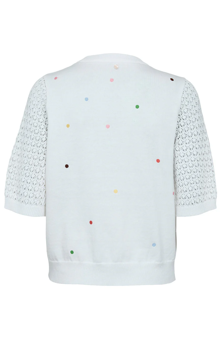 Nümph Pullover - Lulo - Cloud Dancer - Image 3