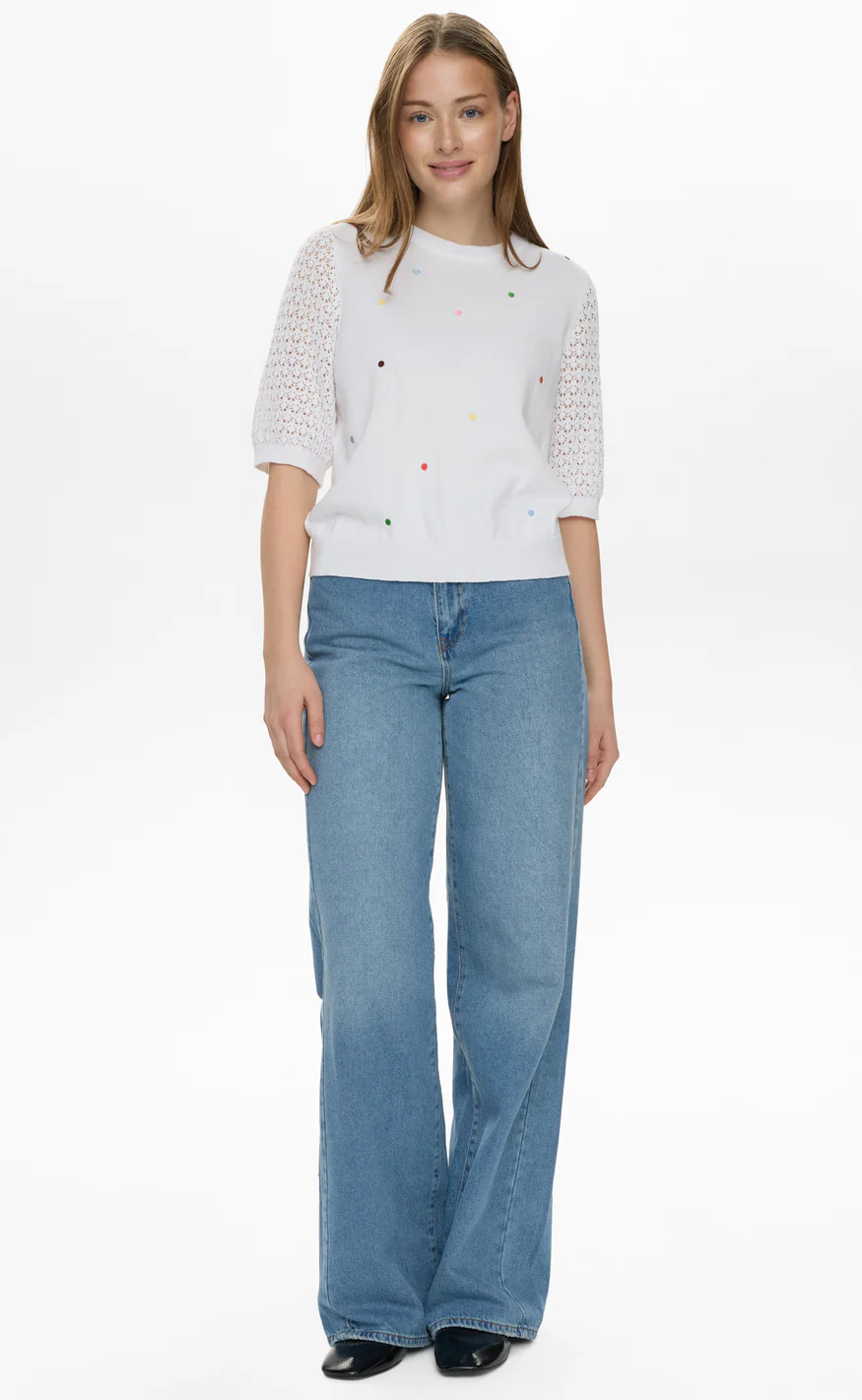 Nümph Pullover - Lulo - Cloud Dancer - Image 4