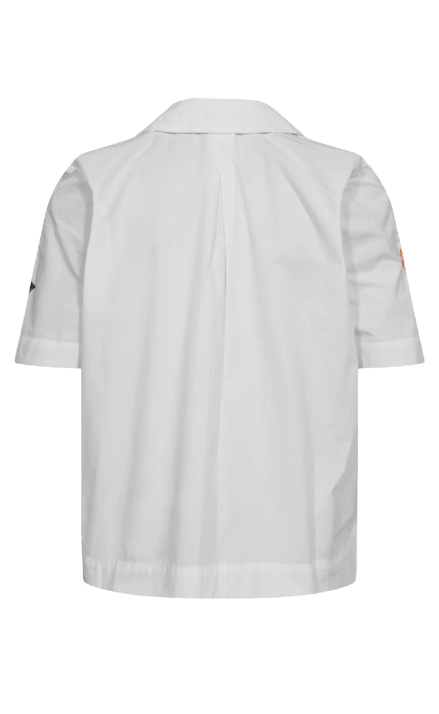 Nümph Skjorte - Maia - Bright White - Image 3