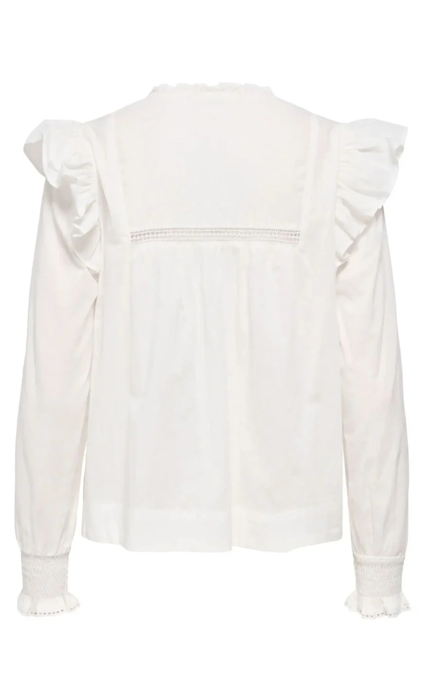 Only Bluse - Idris - Cloud Dancer - Image 2