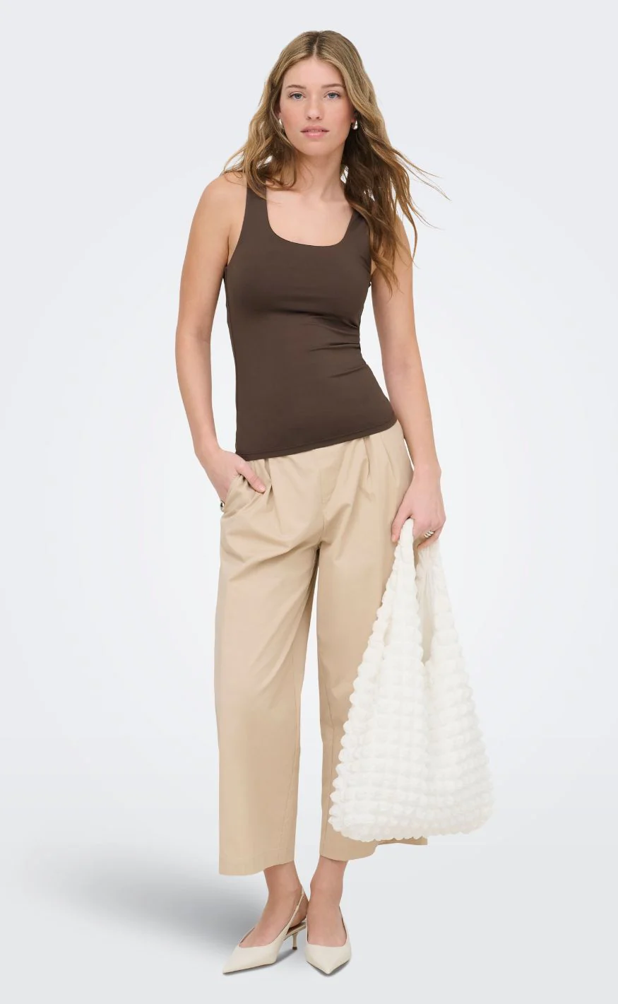 ONLY Top - Lea 2 Ways - Chocolate Martini - Image 4