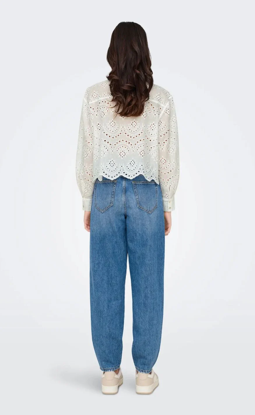 ONLY Skjorte - Alais - Cloud Dancer - Image 4