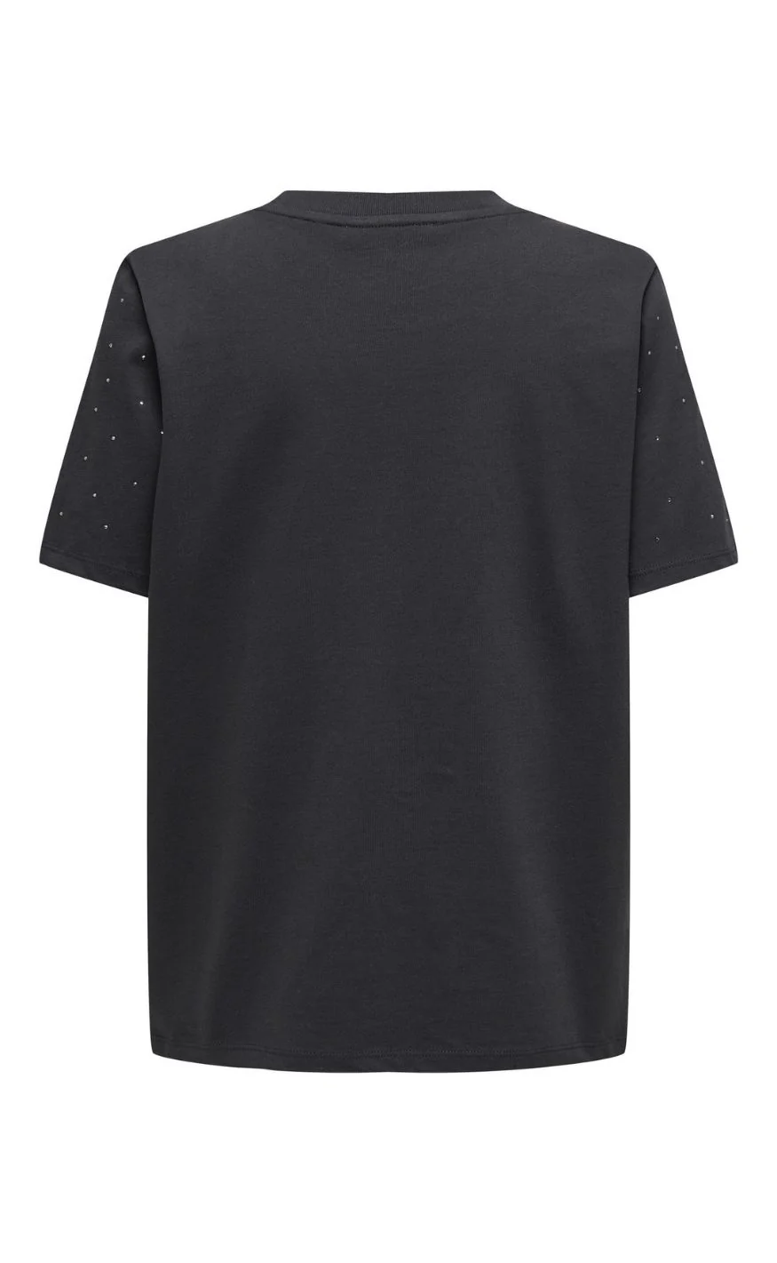 ONLY T-shirt - Monja Studs - Phantom Studs - Image 3