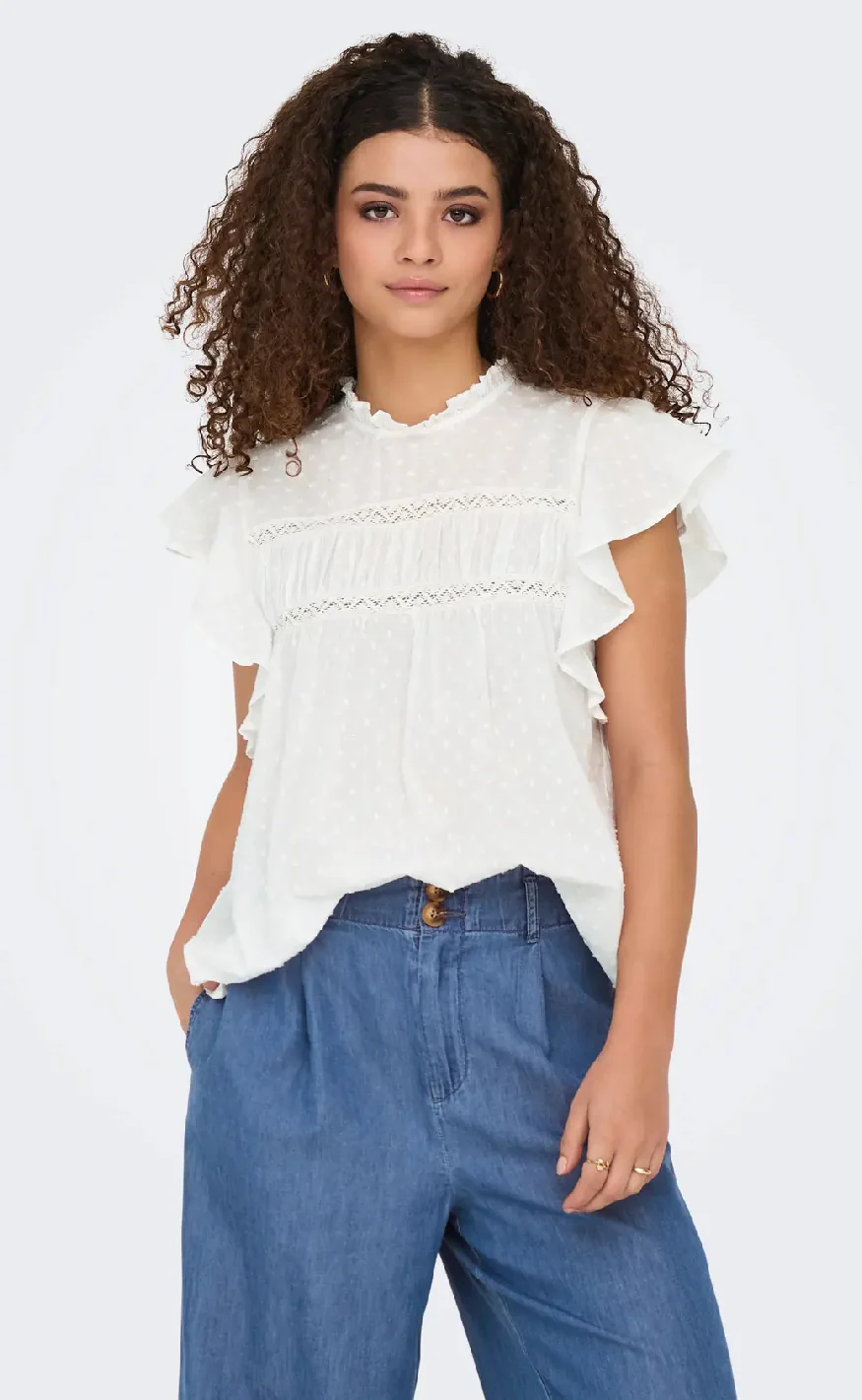 ONLY Top - Katti - Cloud Dancer - Image 2