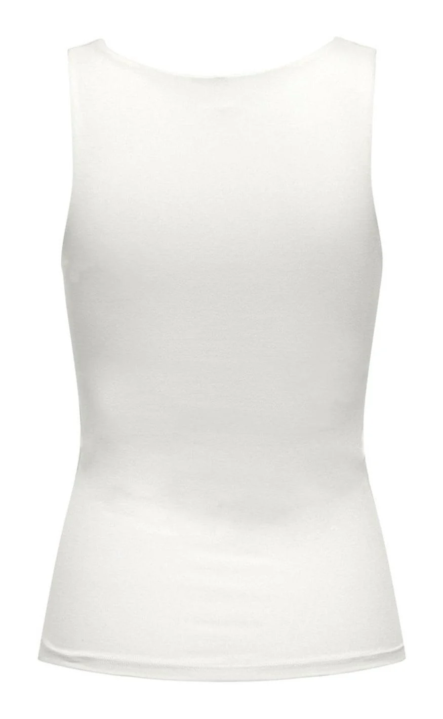 ONLY Top - Lea 2 Ways - Cloud Dancer - Image 4