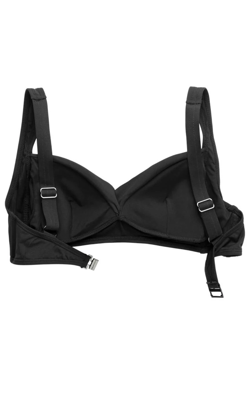 Panos Emporio Bikini Overdel/Top - Medea - Black - Image 5
