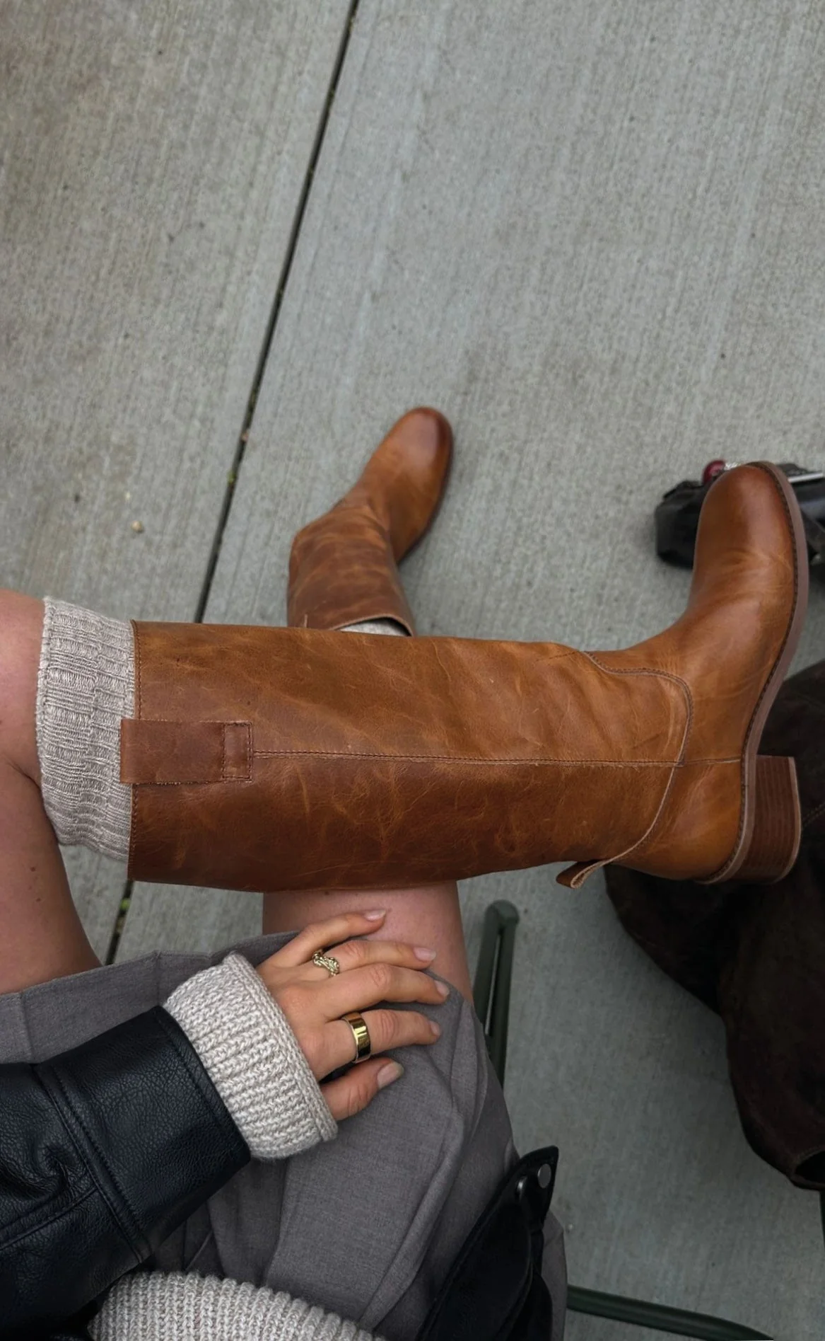 Phenumb Støvler - Martina Long - Leather Cognac - Image 6