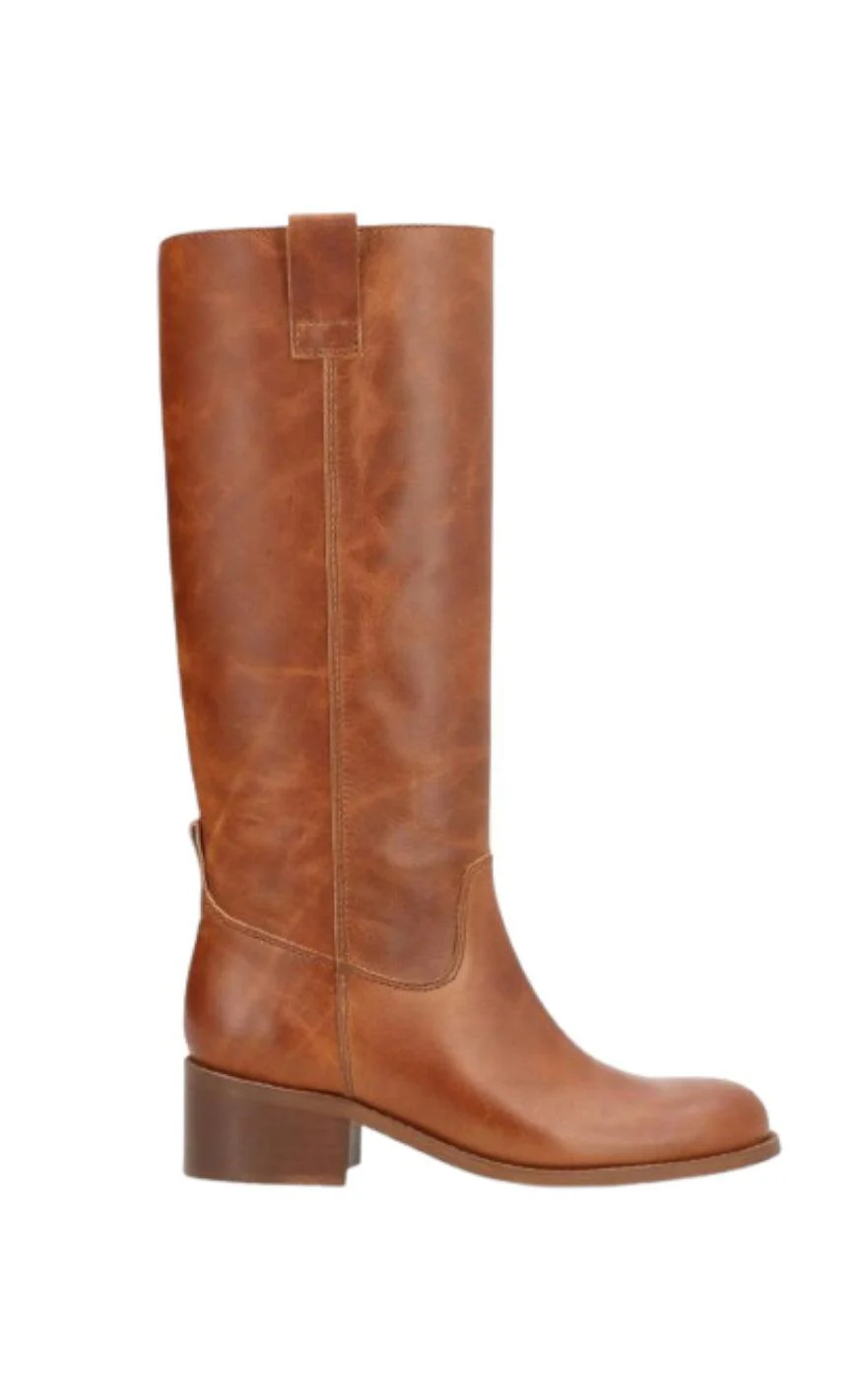 Phenumb Støvler - Martina Long - Leather Cognac - Image 7