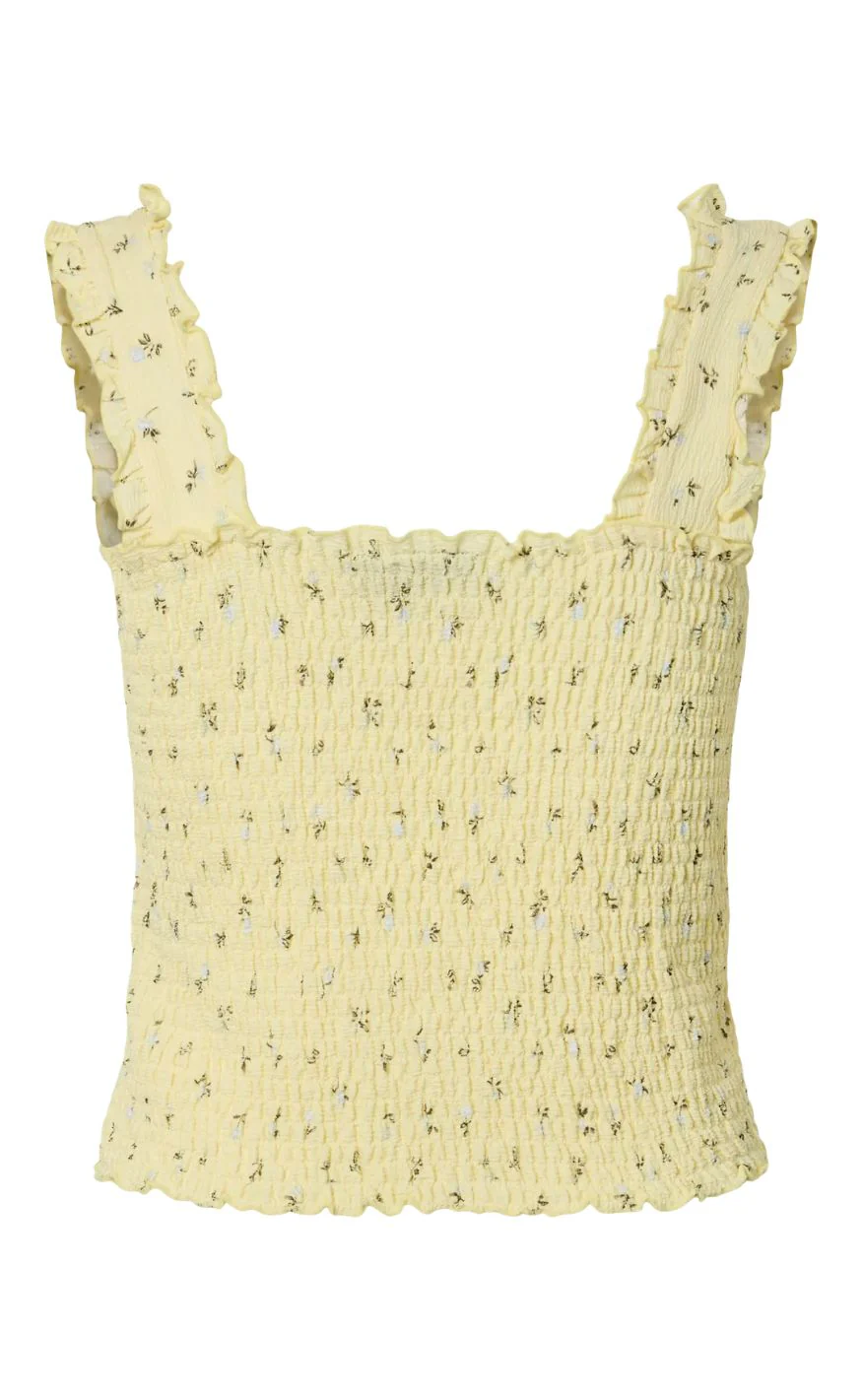 Pieces Top - Betty - French Vanilla Flower - Image 2