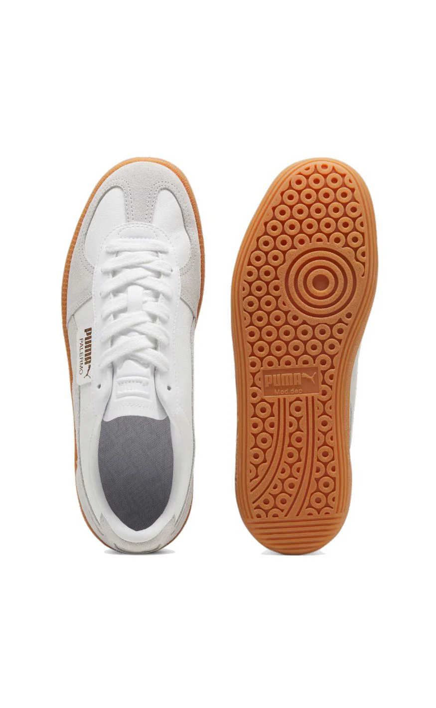 Puma Sneakers - Palermo - White-Glacial Gray-Gum - Image 3