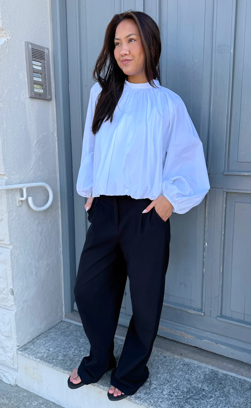 Say INA Copenhagen Bluse - Diana - White - Image 5