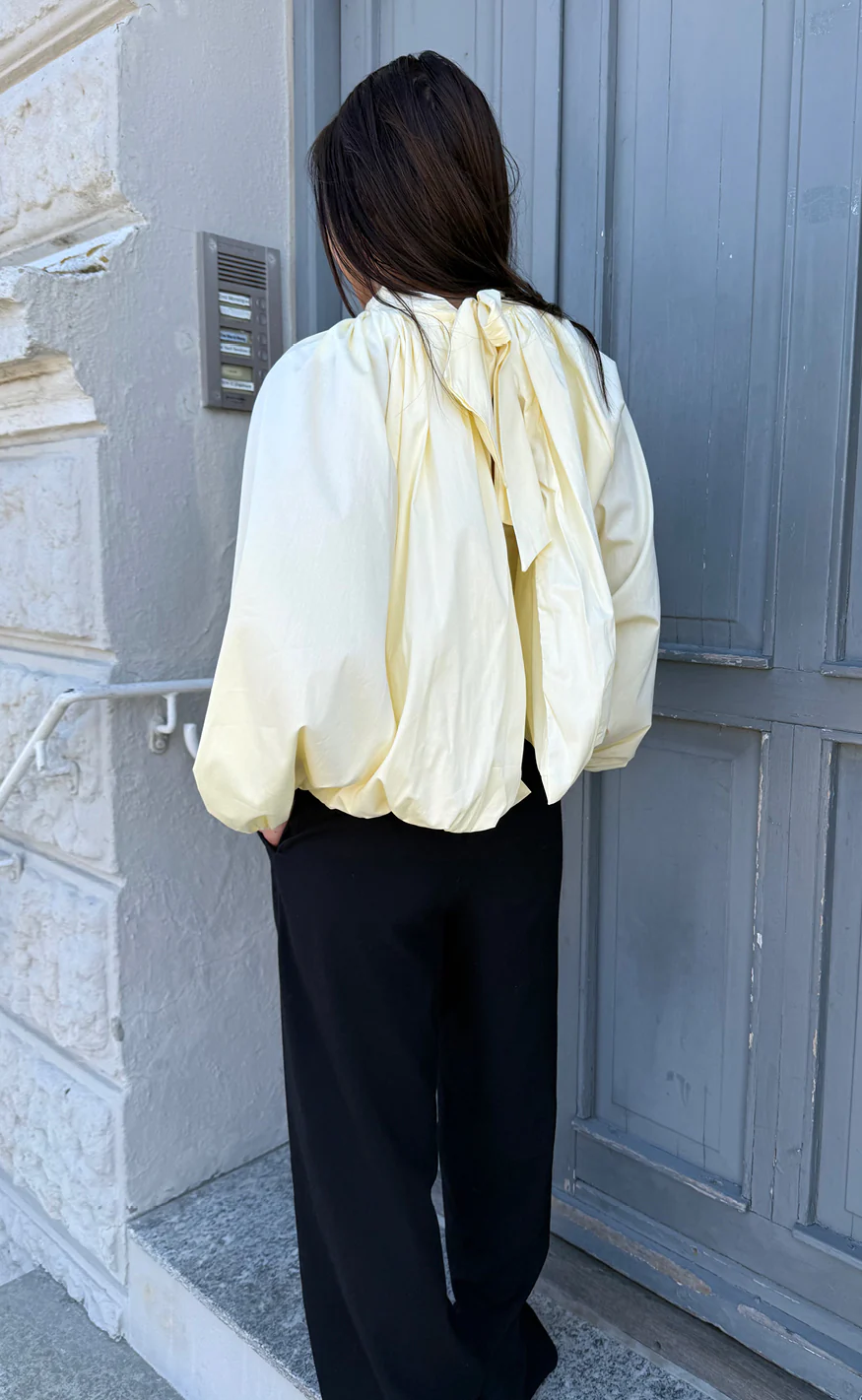 Say INA Copenhagen Bluse - Diana - Yellow - Image 2