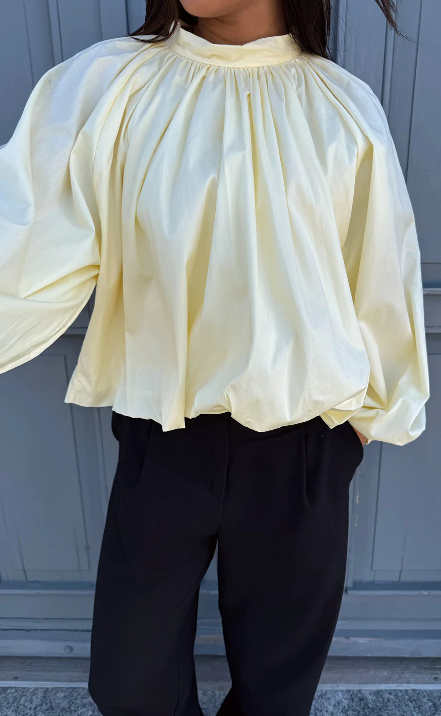 Say INA Copenhagen Bluse - Diana - Yellow - Image 3