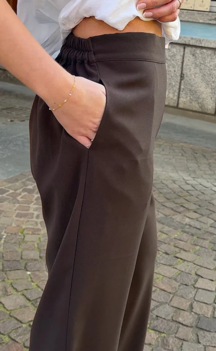 Say INA Copenhagen Bukser - Yasmin - Dark Brown - Image 5