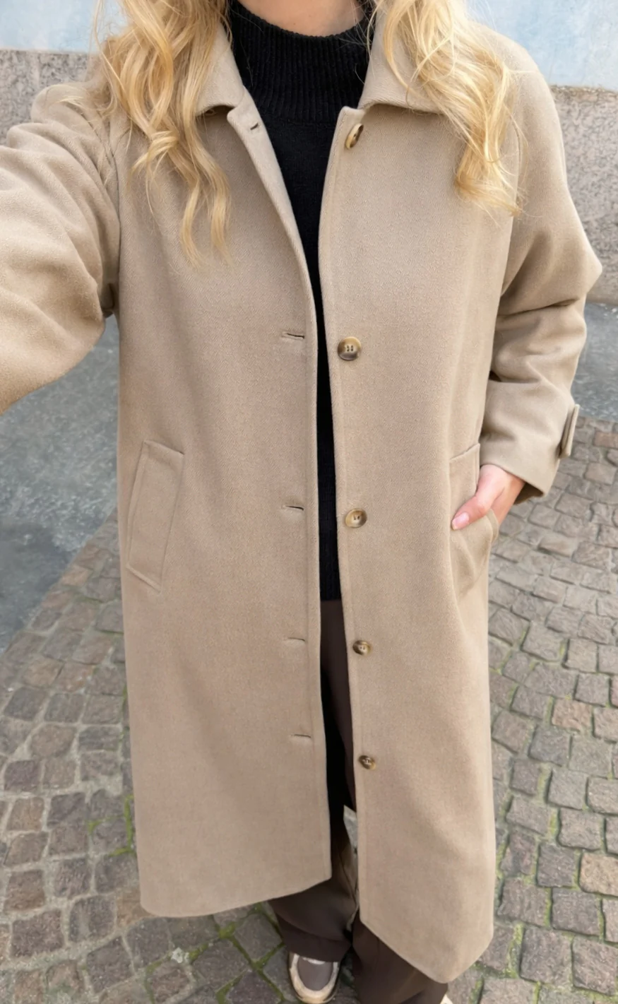 Say INA Copenhagen Frakke - Vienna - Beige - Image 2