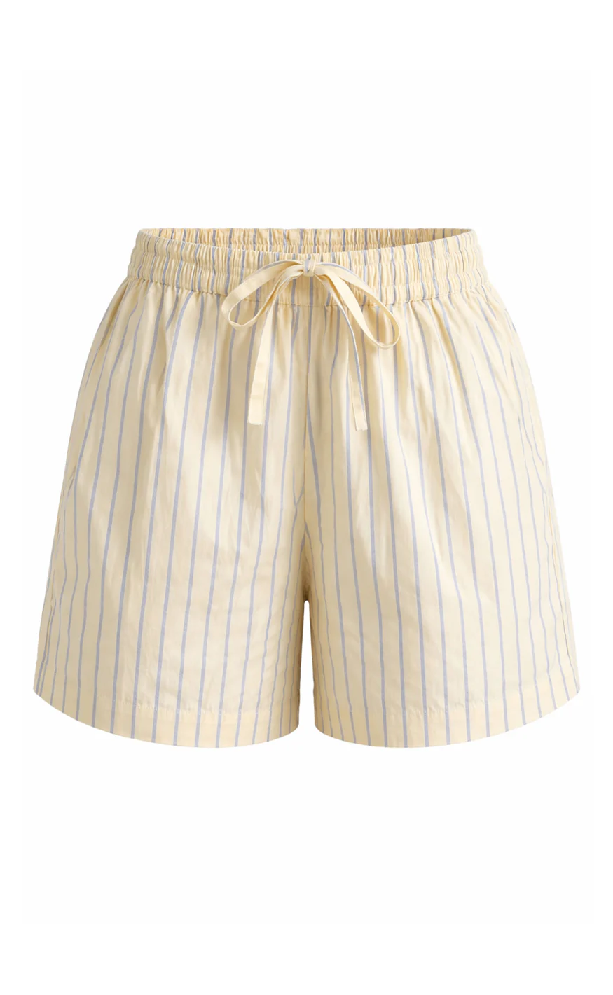 Say INA Copenhagen Shorts - Marika - Yellow Striped - Image 6