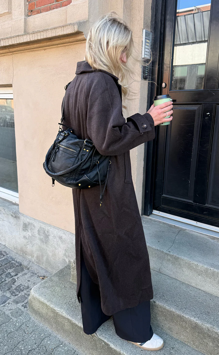Say INA Copenhagen Taske - Cannes City - Black PU Leather - Image 3