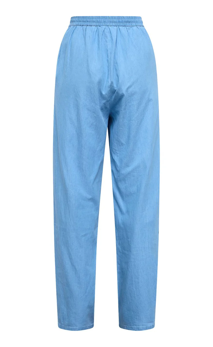 Sisters Point Bukser - ELLA-PA52 - L. Blue Denim - Image 4