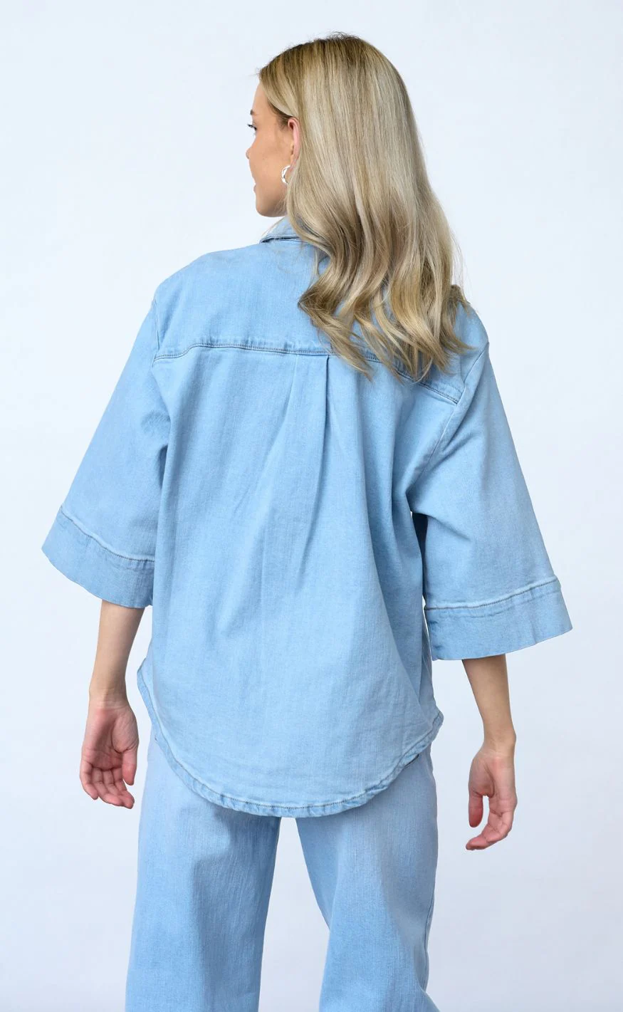 Sisters Point Jakke - OLEA-JA12 - Light Blue - Image 3