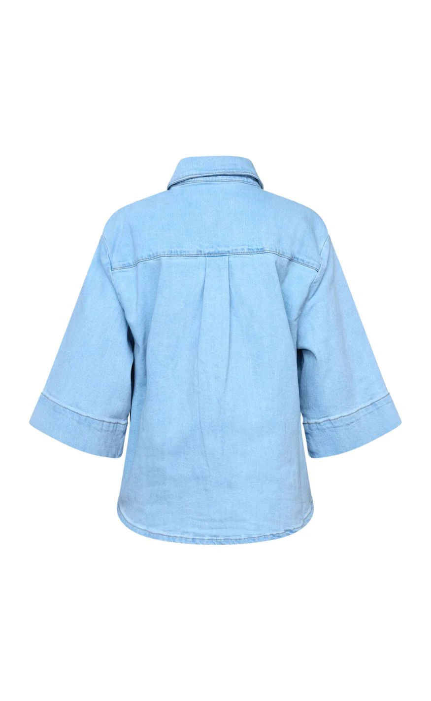 Sisters Point Jakke - OLEA-JA12 - Light Blue - Image 4