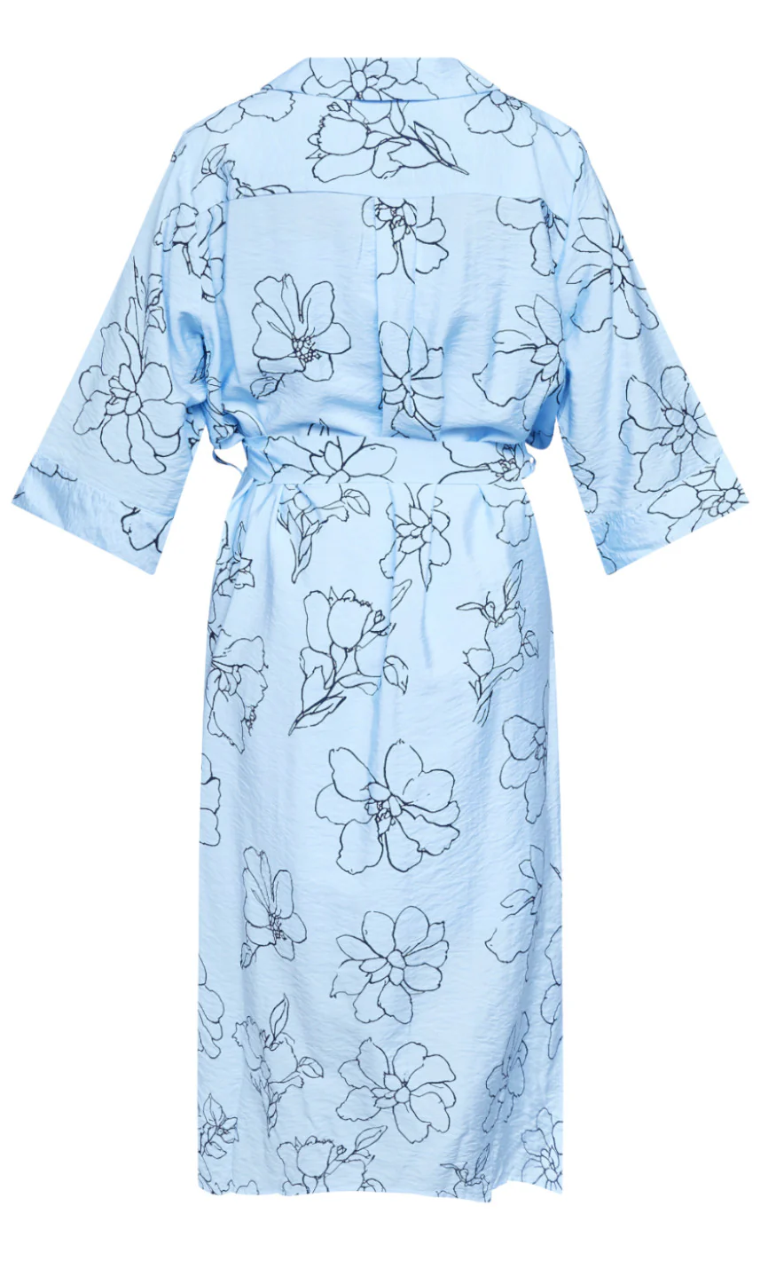 Sisters Point Kjole - Valya-DR - L. Blue/Navy - Image 3