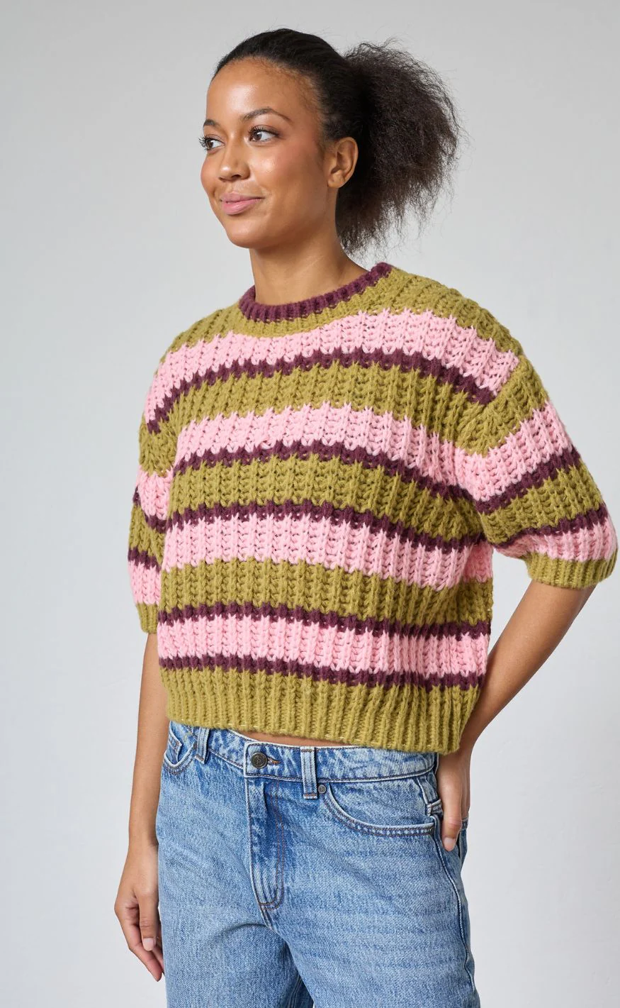 Sisters Point Pullover - KRISSY-PU - Lime Comb - Image 2