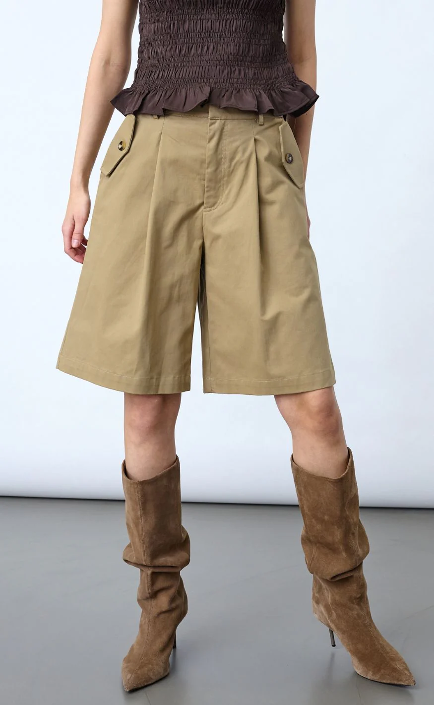 Sisters Point Shorts - EDITH-SHO - D. Sand - Image 2