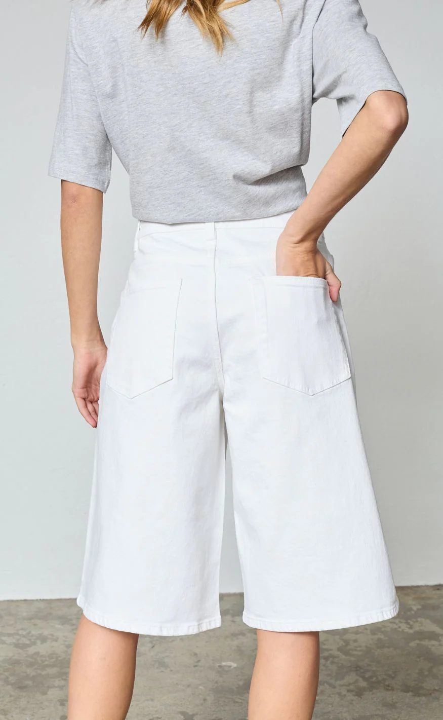 Sisters Point Shorts - OFIRA-SHO1 - White - Image 4