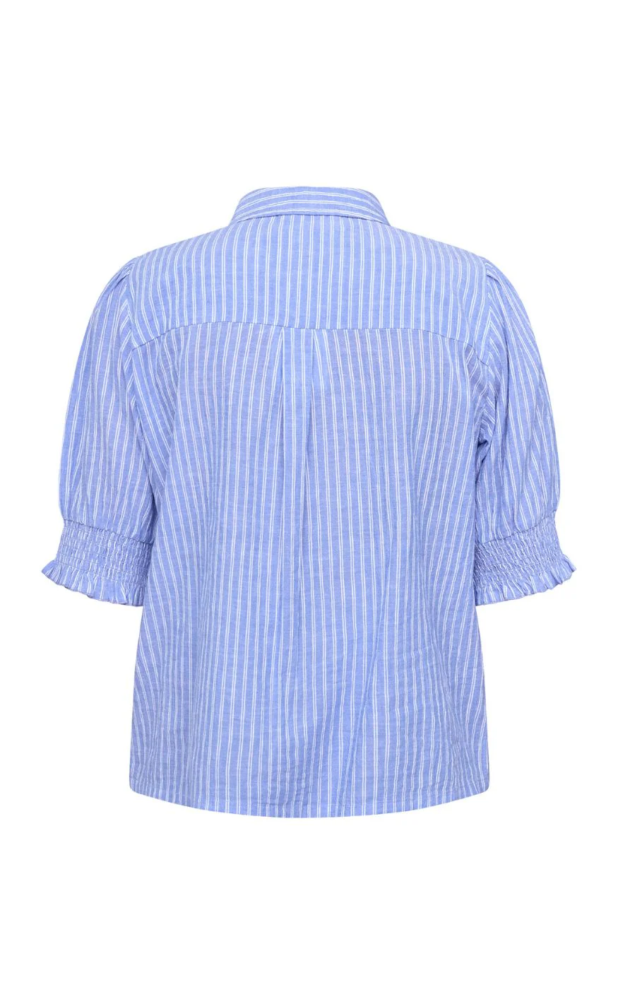 Sisters Point Skjorte - ISOLA-SS14 - Blue Stripes Beach - Image 6