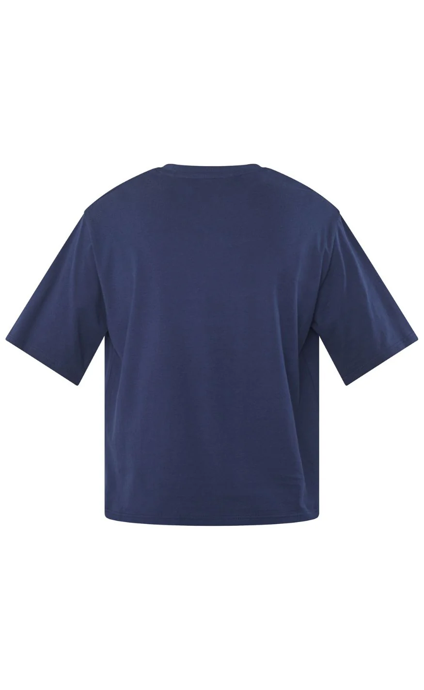 Sisters Point T-shirt - HEDA-LOOSE.SS - Navy - Image 4