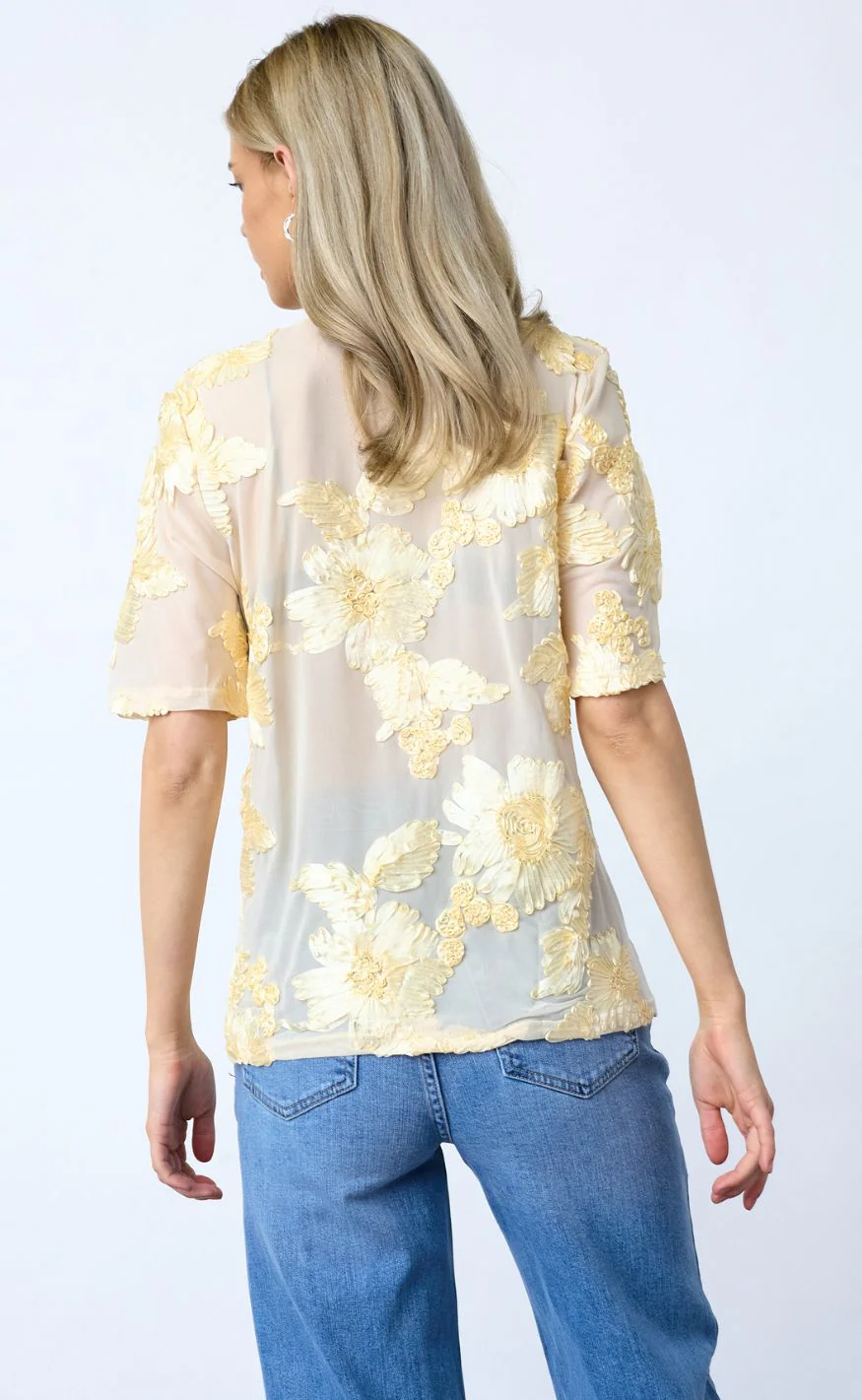 Sisters Point T-shirt - SIS-TEE - Butter - Image 3