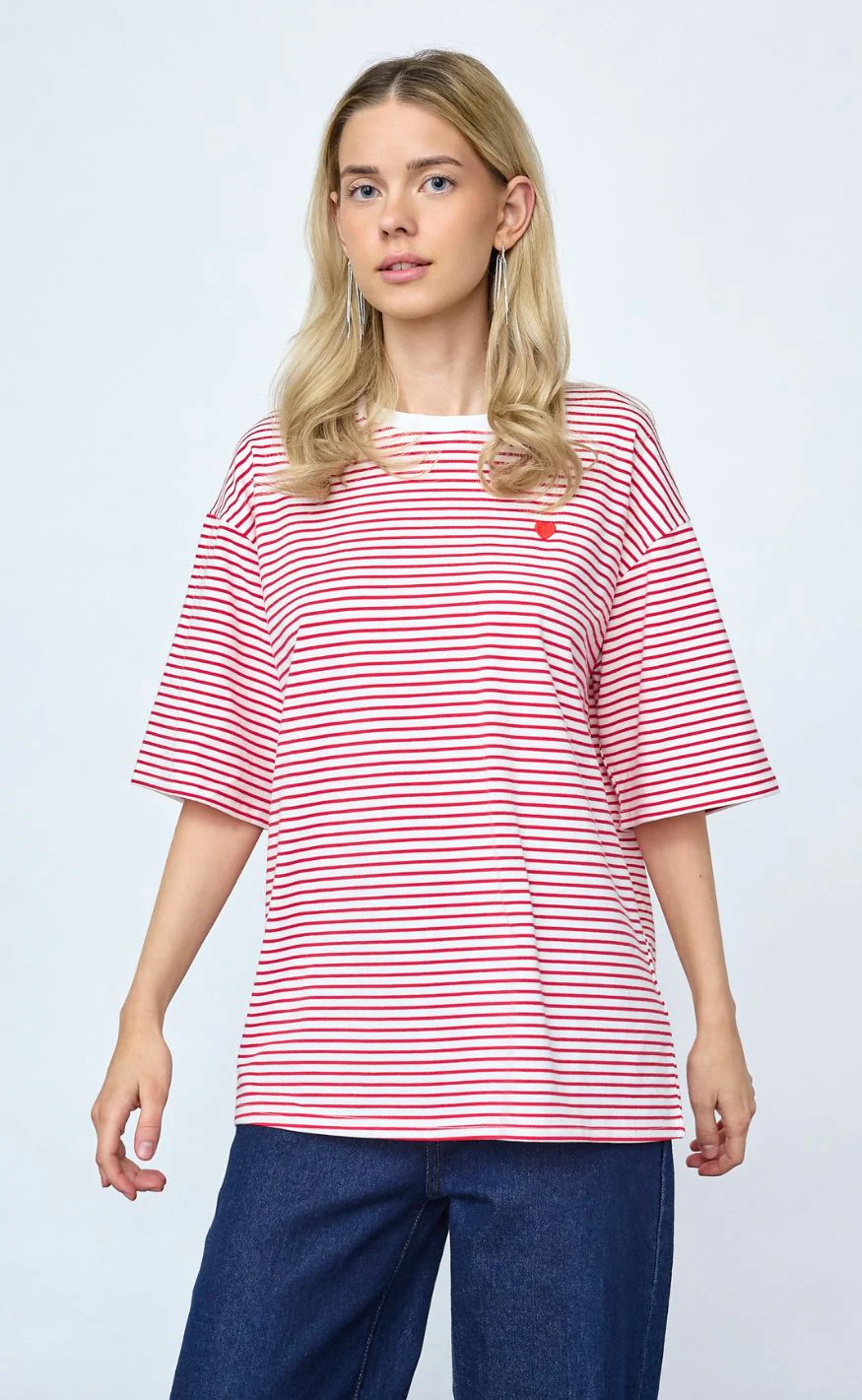 Sisters Point T-shirt - VEZ-SS - White/Red - Image 2