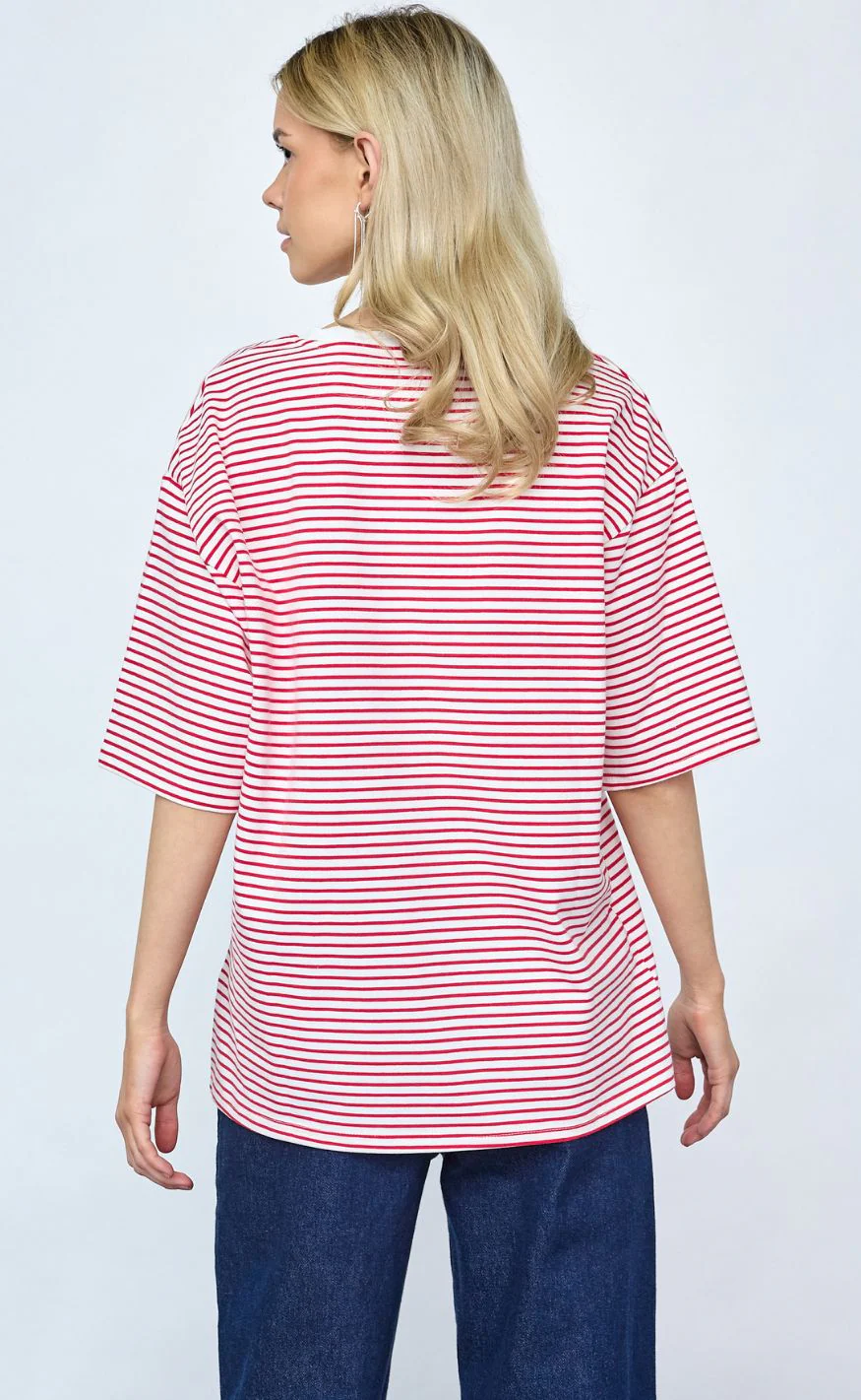 Sisters Point T-shirt - VEZ-SS - White/Red - Image 3
