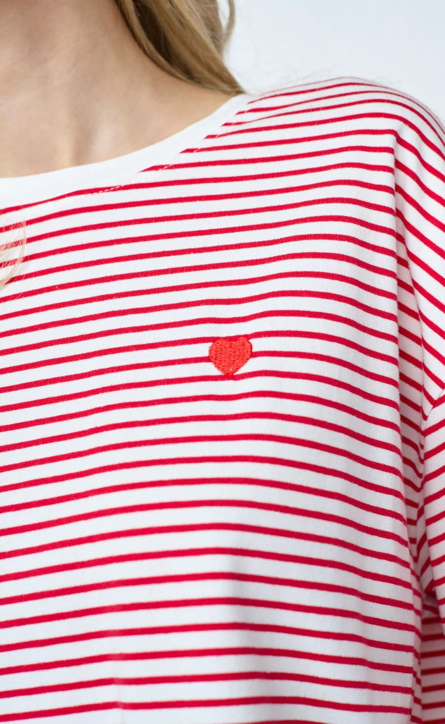Sisters Point T-shirt - VEZ-SS - White/Red - Image 5