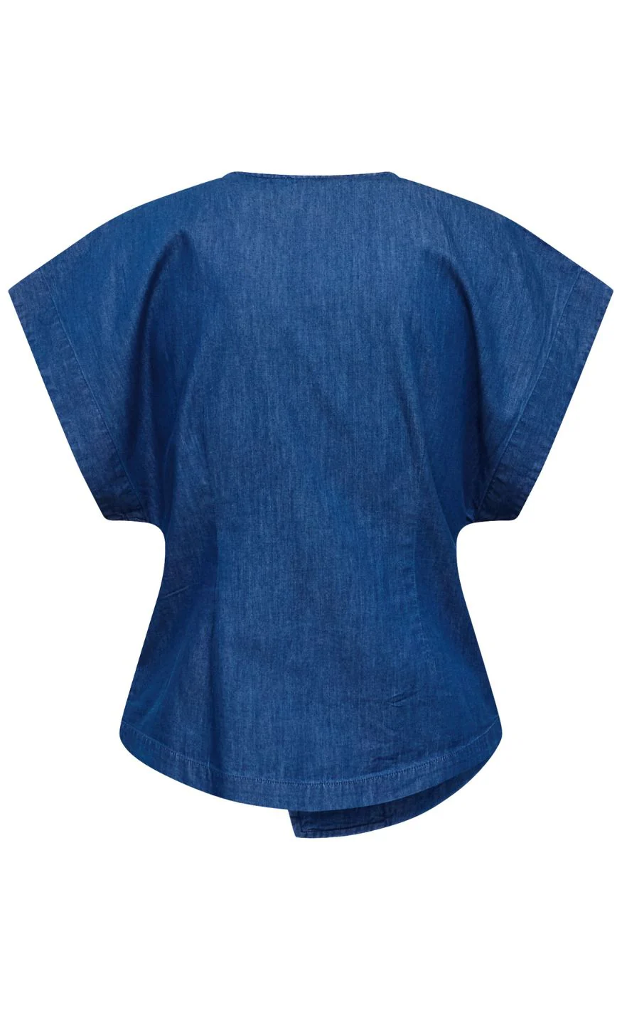 Sisters Point Vest - EVELA-VE3 - D. Blue Denim - Image 7