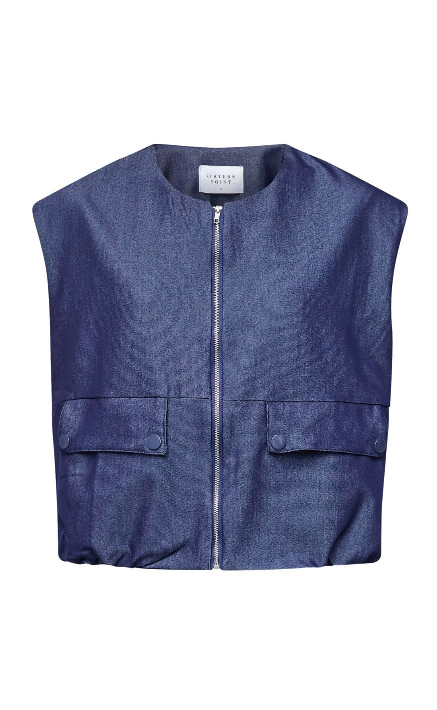 Sisters Point Vest - GARWIN-VE5 - Denim - Image 2