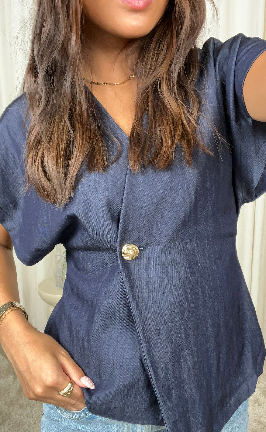 Sisters Point Vest - Gevela - D.Denim - Image 2