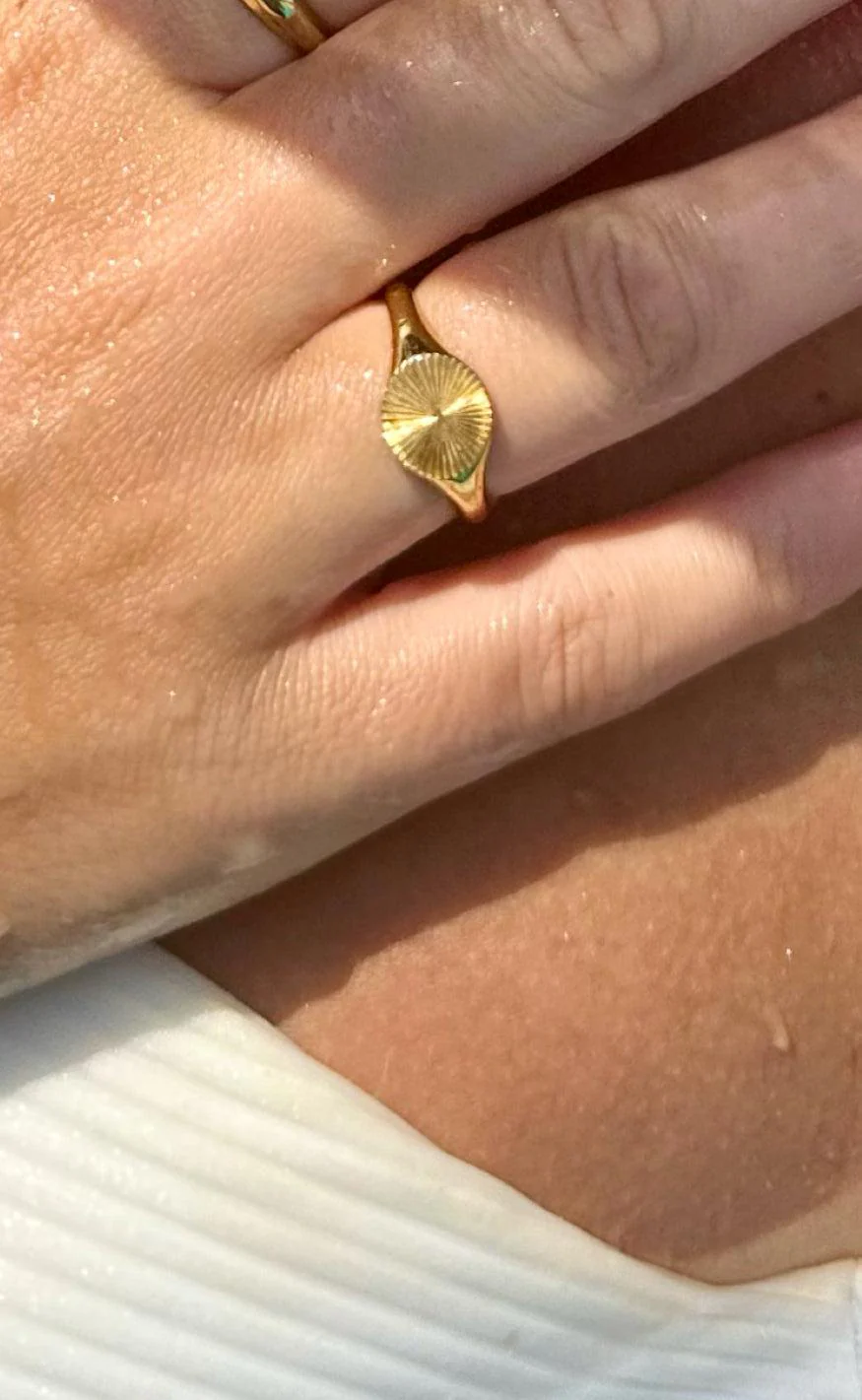 Smykkeli Copenhagen Ring - Brooklyn - Gold Colour - Image 10