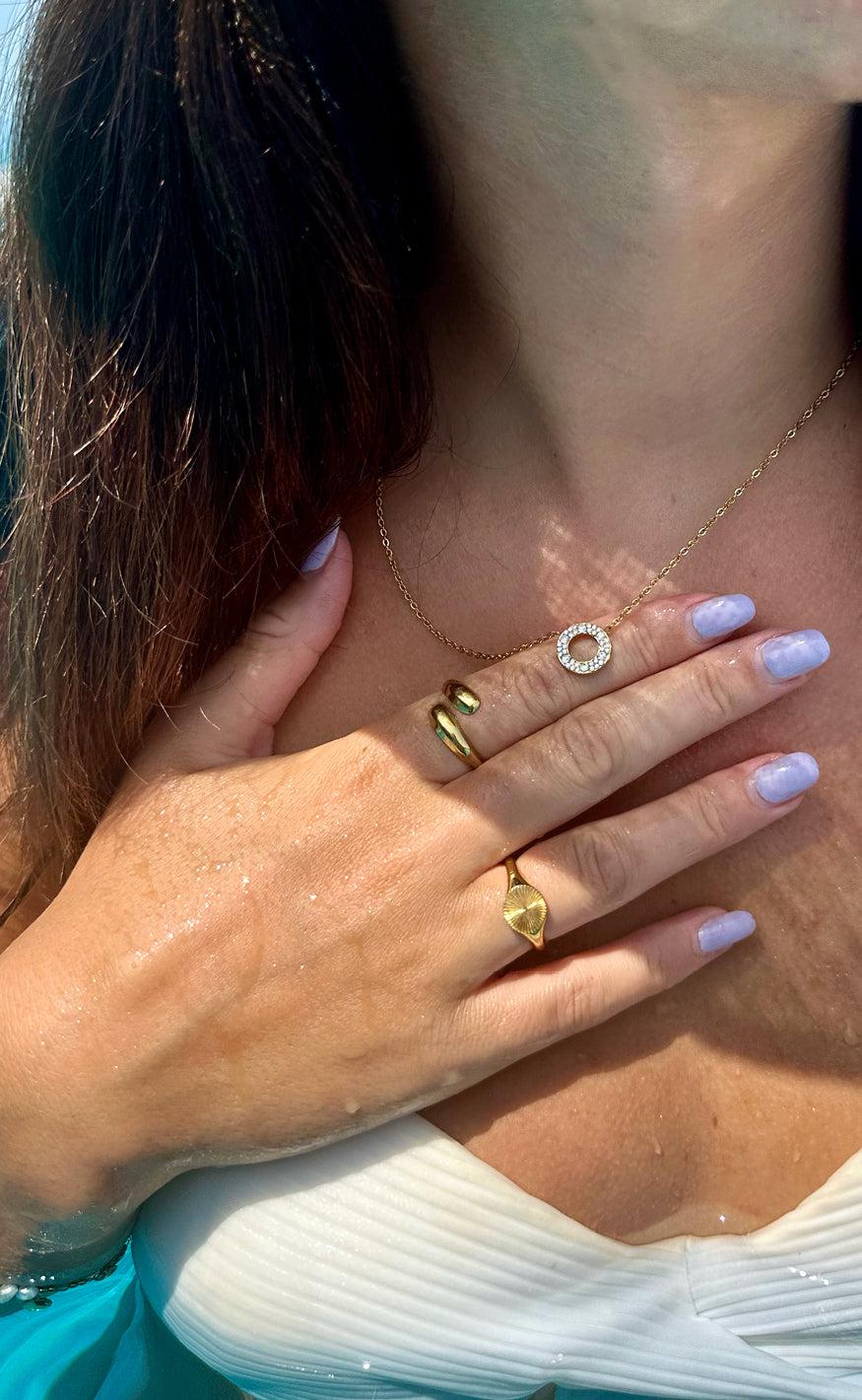 Smykkeli Copenhagen Ring - Brooklyn - Gold Colour - Image 3