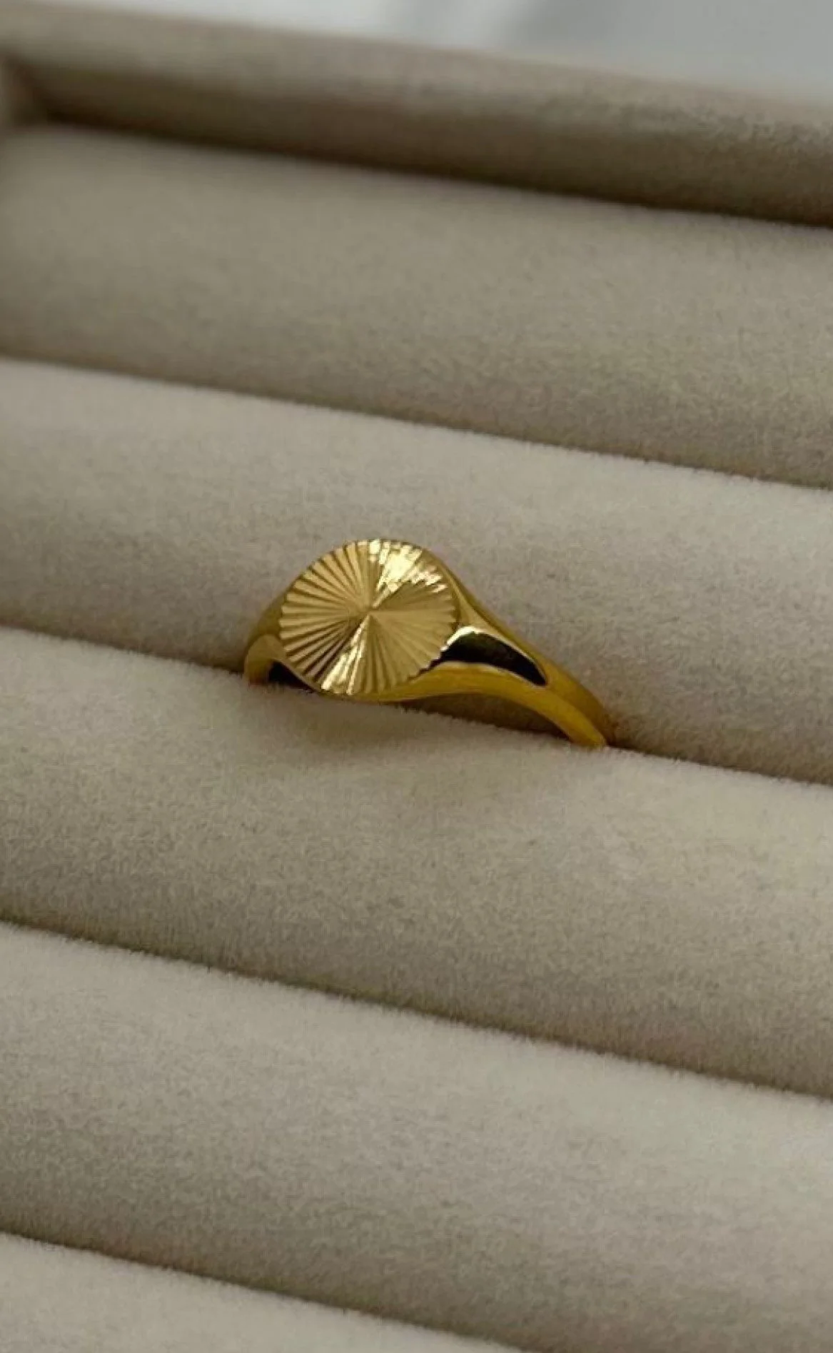 Smykkeli Copenhagen Ring - Brooklyn - Gold Colour - Image 4