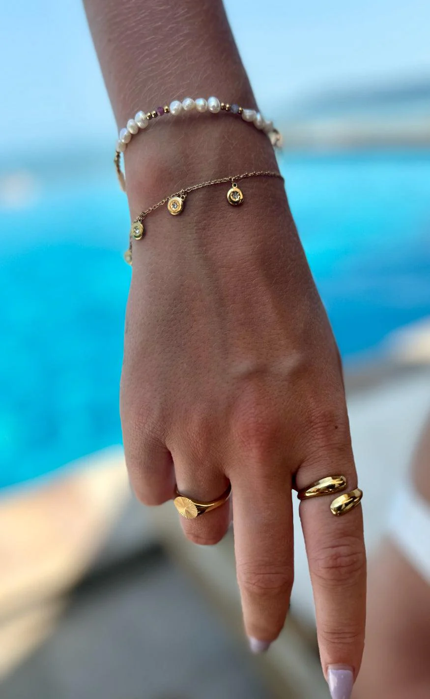 Smykkeli Copenhagen Ring - Brooklyn - Gold Colour - Image 6