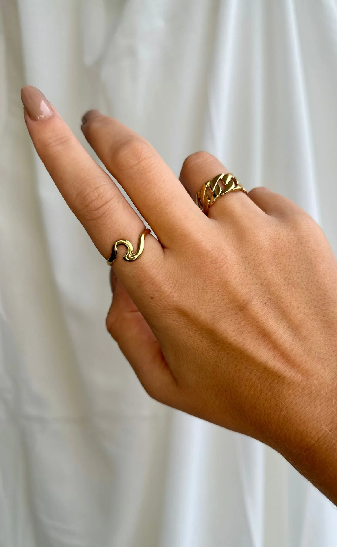 Smykkeli Copenhagen Ring - Dublin - Gold Colour - Image 3