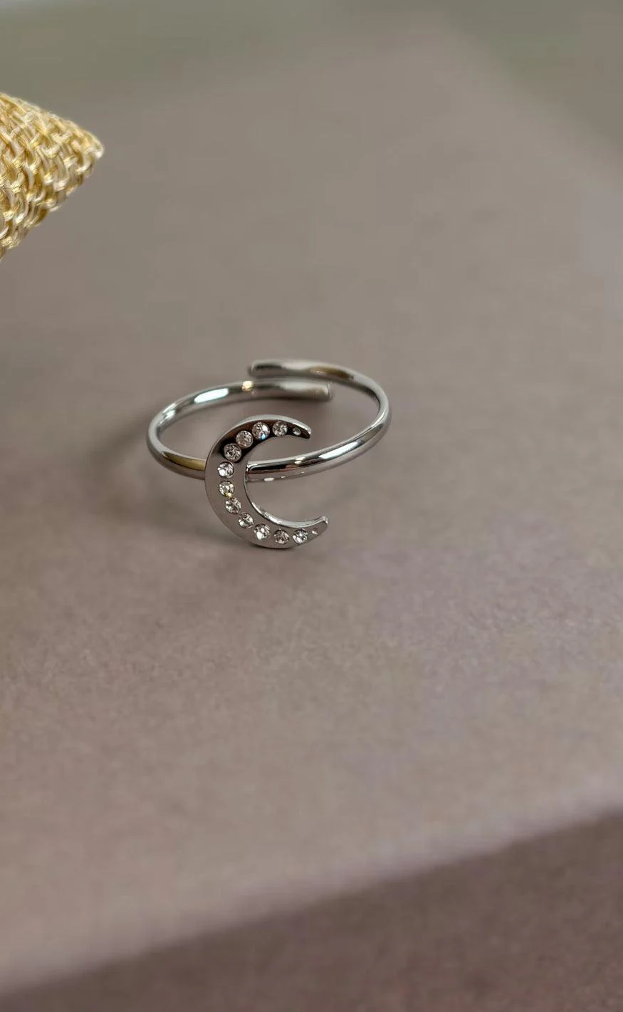 Smykkeli Copenhagen Ring - Havana Moon - Silver Colour - Image 4